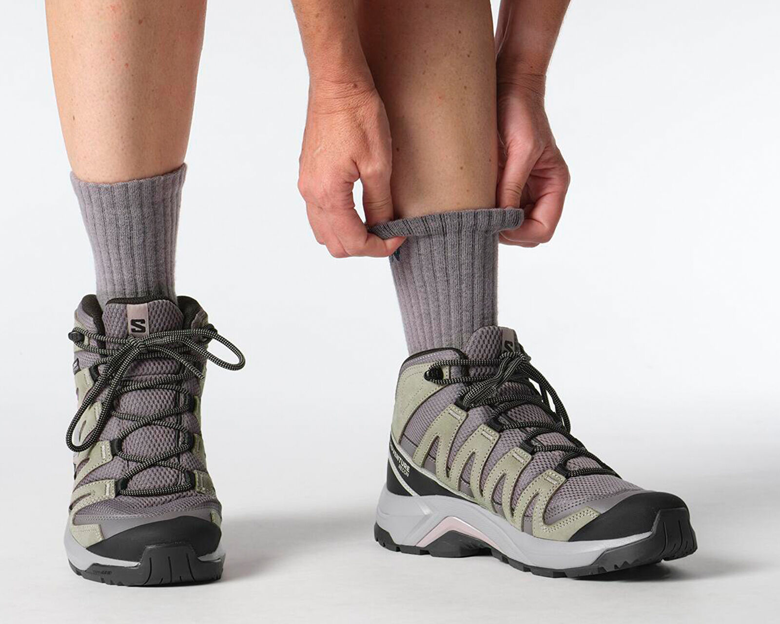 Salomon Gri Salomon X Adventure X-ADVENTURE RECON MID GORE-TEX