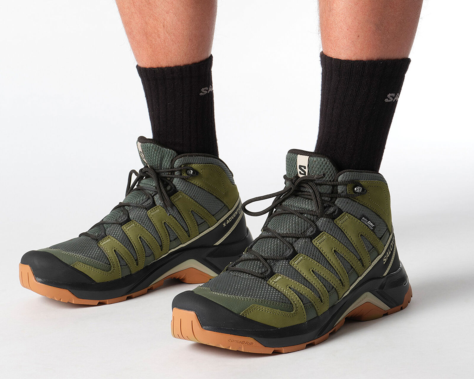 Salomon Yeşil Salomon X Adventure X-ADVENTURE RECON MID GORE-TEX