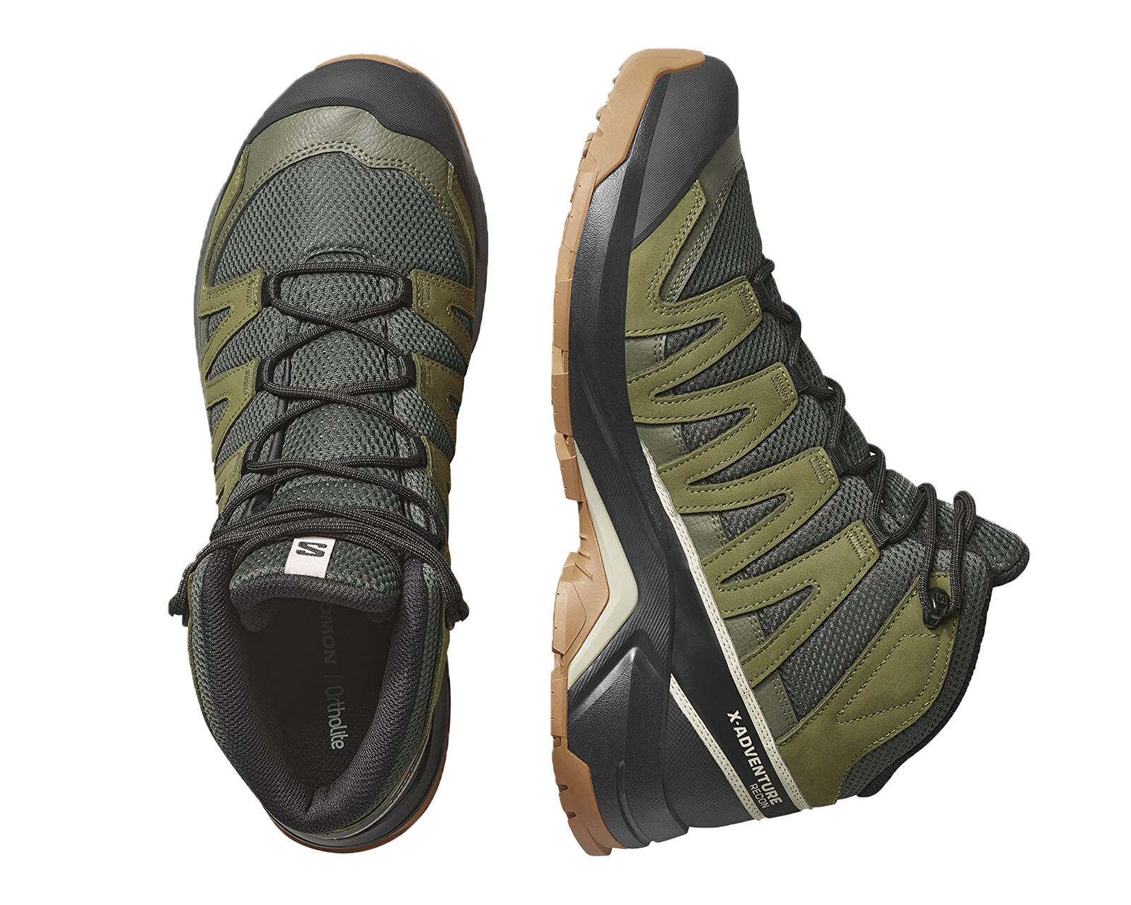 Salomon Yeşil Salomon X Adventure X-ADVENTURE RECON MID GORE-TEX
