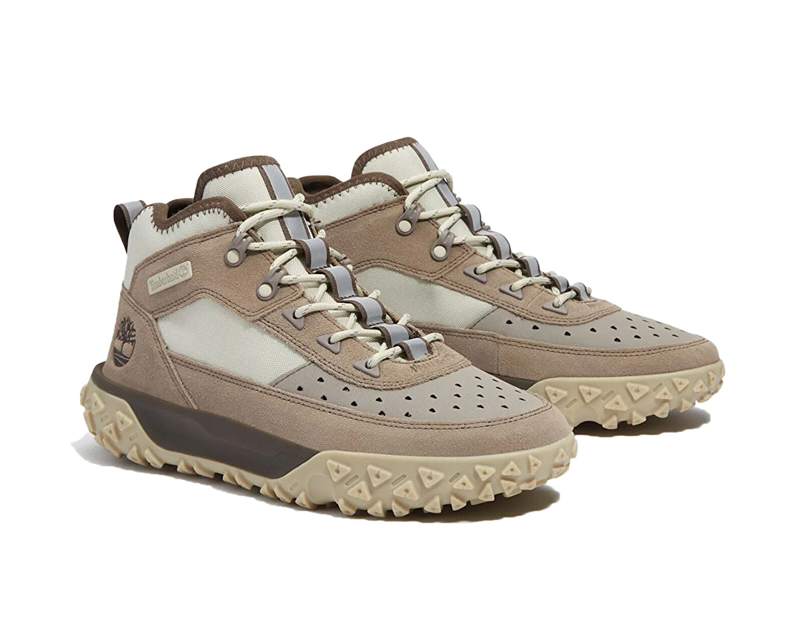Timberland Krem Timberland Greenstride Motion 6 MID LACE UP SNEAKER