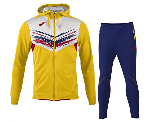 TRACKSUIT TERRA II YELLOW WHITE