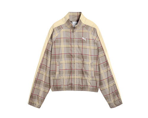 T7 TARTAN WOVEN JACKET
