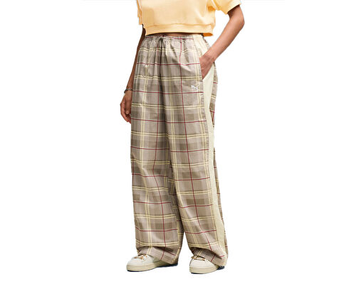 T7 TARTAN WOVEN PANTS