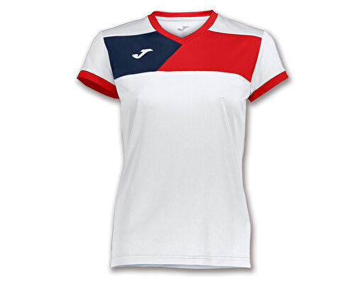 TSHIRT CREW II SS WHITE RED