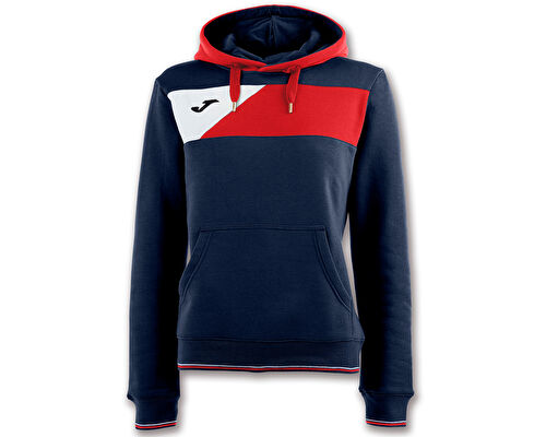 HOODED JACKET CREW II NAVY RED