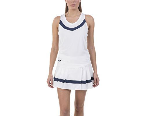 TSHIRT TENIS 80 SLEEVELESS WHITE WOMAN