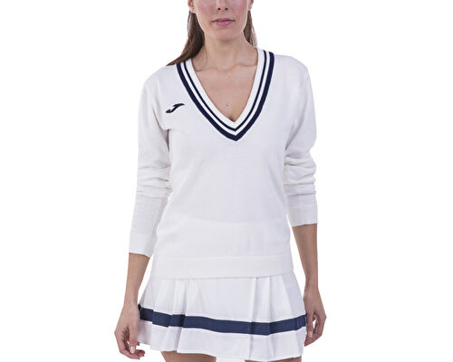 POLO TENIS 80 LS WIHTE