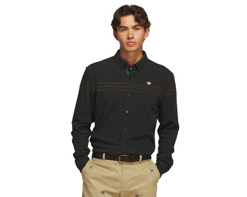 S LS Button Up