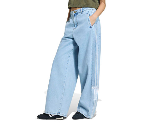 ADIBREAK MID-RISE WIDE-LEG DENIM PANT