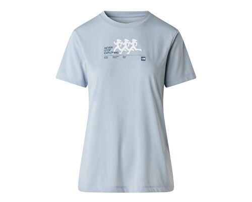 W BITMAP SILHOUETTE SHORT SLEEVES TEE-GR