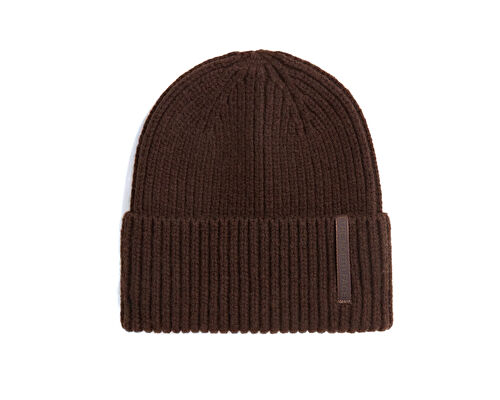 WOOL BLEND BEANIE