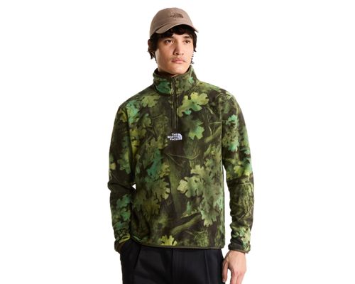 M NOVELTY LOGO GLACIER 1/4 ZIP - PRINT