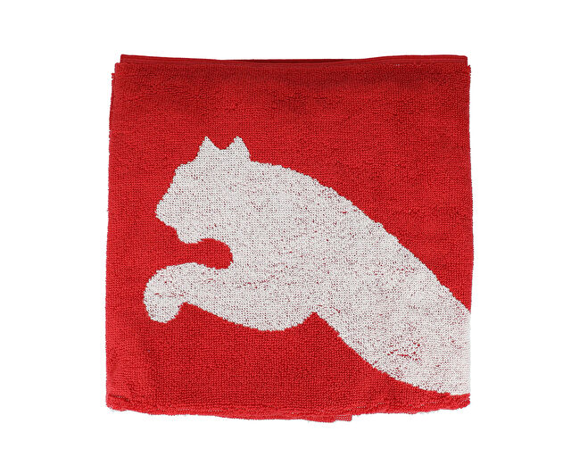 Team Towel Small (50X100) Unisex Puma Kırmızı Team Towel Small