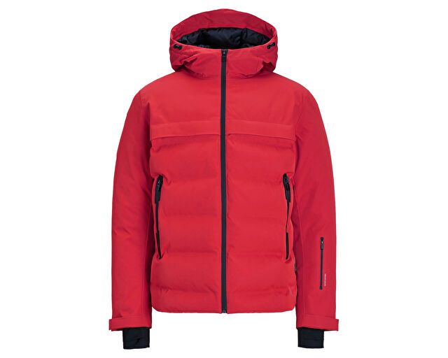 Jack Jones Erkek Jcotarwin Puffer Kırmızı 12225287-TRUE-RED
