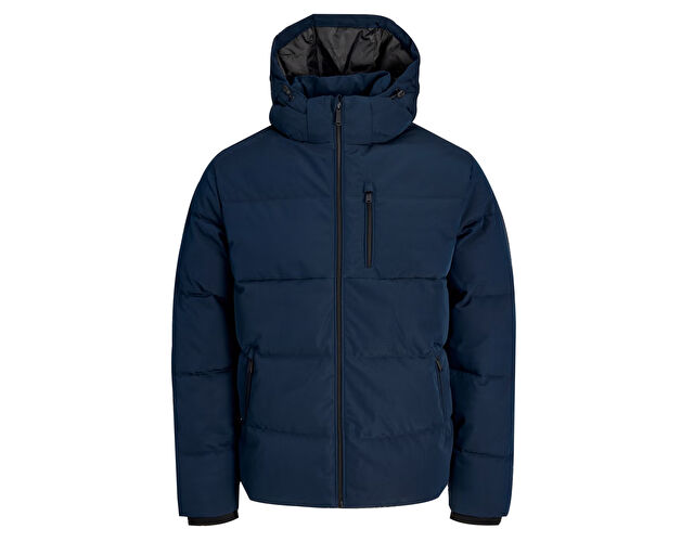JACK JONES Erkek JJEBECKS PUFFER SN Gri 12298858-ASPHALT | Korayspor