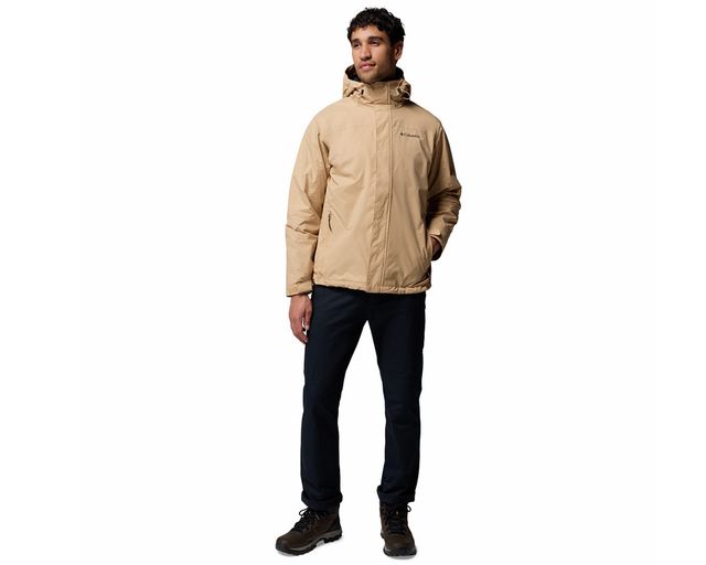 FUGENE 01 02 CD 2枚セット COLUMBIA Erkek TUNNEL FALLS II INTERCHANGE JACKET Kahverengi