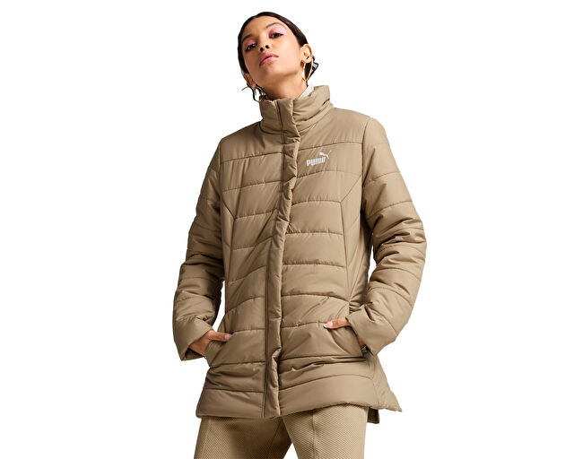 Puma Kadın Ess+ Padded Jacket Kahverengi 67536467