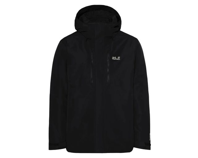 JACK WOLFSKIN Erkek JASPER PRO 3IN1 JKT M Siyah A66293-6000