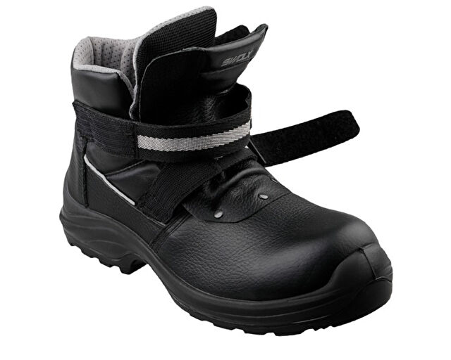 Swolx Unisex Baskılı Vidala Deri-S3 Siyah CLAS-XLK-HRO-10
