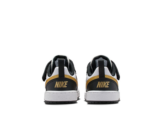 NIKE Erkek Çocuk COURT BOROUGH LOW RECRAFT (TD) Siyah DV5458-008