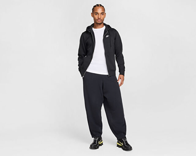 NIKE Erkek M NK CLUB BB FZ HOODIE Siyah FN3861-010 | Korayspor