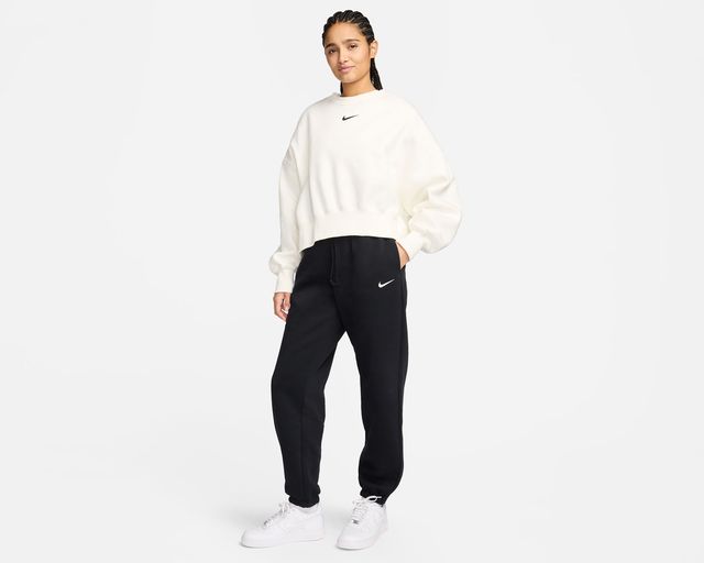 Nike Kadın W Nsw Phnx Flc Hr Os Pant 2 Siyah FZ5996-010