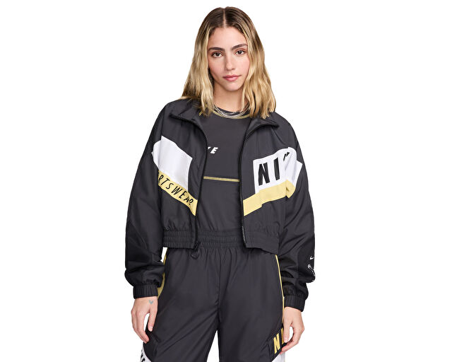 Nike Kadın W Nsw Jkt Wvn Street Sw Siyah HF5956-070