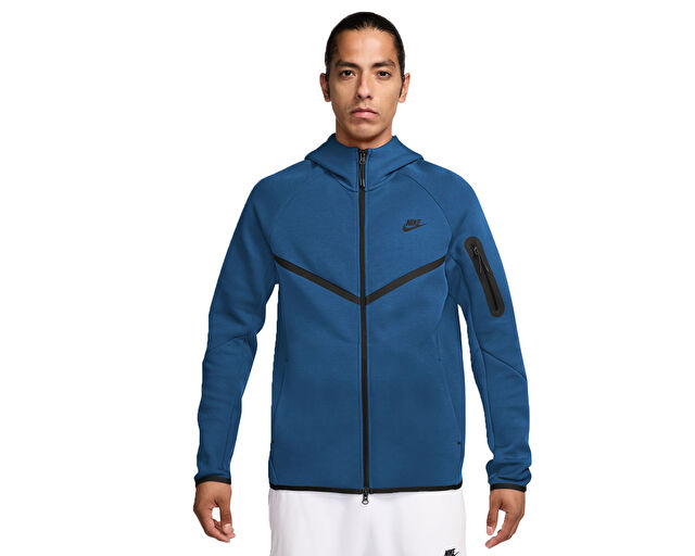 NIKE Erkek M NK TECH FLC FZ WR HOODIE Mavi HV0949-476 | Korayspor