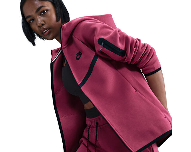 NIKE Kadın W NSW TCH FLC WR FZ HDY 2 Kırmızı HV6747-634 | Korayspor