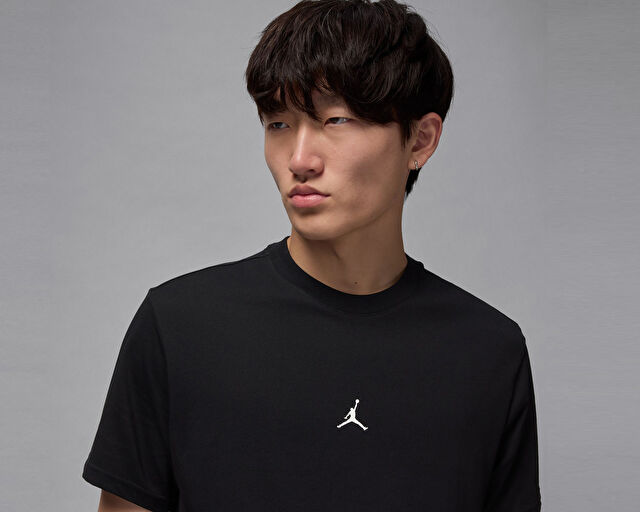 NIKE Erkek M JORDAN DF SPRT JUMPMAN SS CREW Siyah IB6757-010