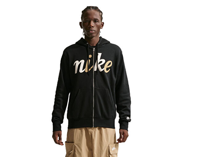 NIKE Erkek M NK CLUB BB FZ HOOD CTB Siyah IF0687-010 | Korayspor