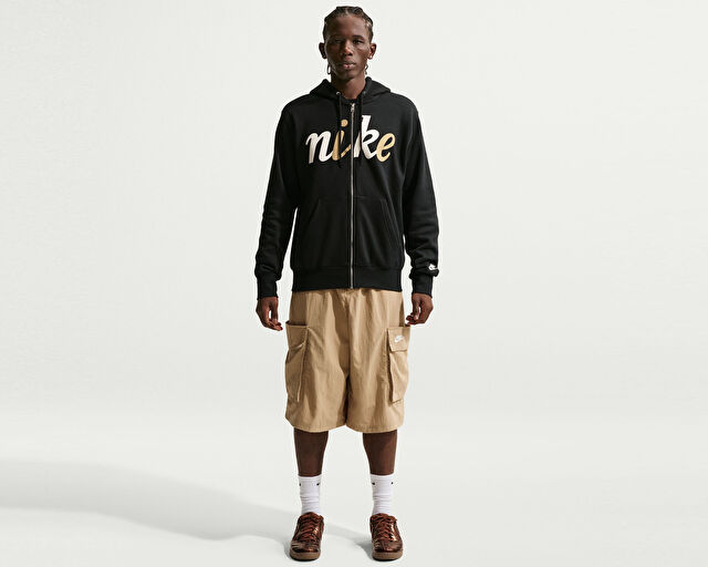 NIKE Erkek M NK CLUB BB FZ HOOD CTB Siyah IF0687-010 | Korayspor