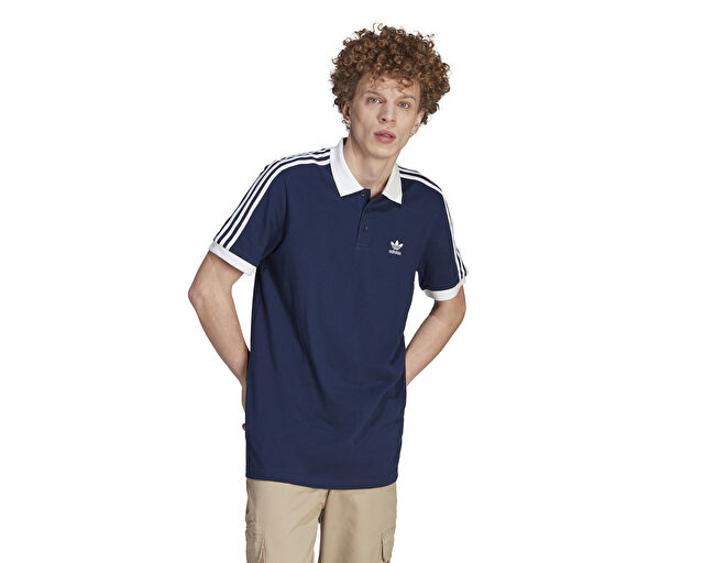 adidas Erkek 3-Stripe Polo Lacivert II5776