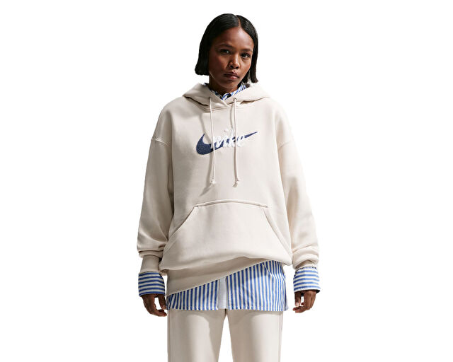 NIKE Kadın W NSW PHNX FLC OS LOGO HDY Beyaz IM9643-104 | Korayspor