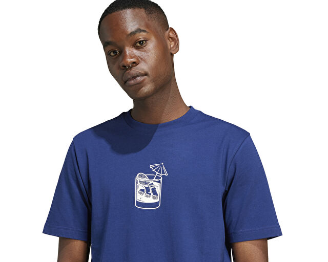 ADIDAS Erkek M L DRINK TEE Mavi JJ4014 | Korayspor