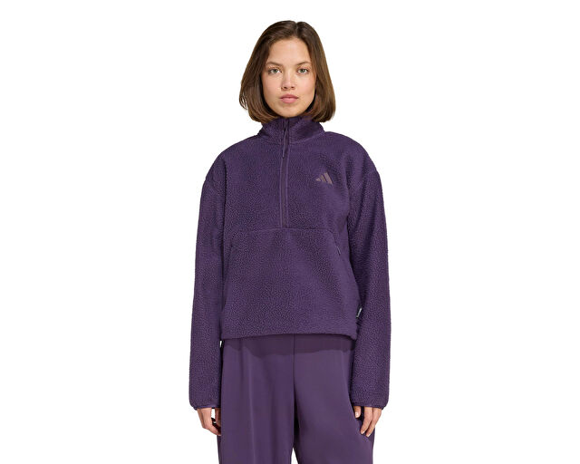 ADIDAS Kadın W CT FLEECE HZ Mor JV7137 | Korayspor