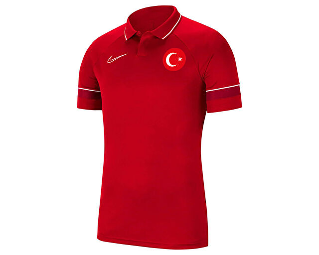 Nike Erkek Turkiye M Nk Df Acd21 Polo Ss Kırmızı TUR-CW6104-657