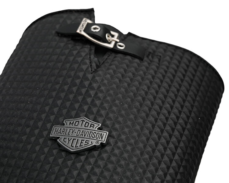 Harley Davidson Kadın Zoe Hi Black Yaglı Deri Siyah 025G100329-ZOE