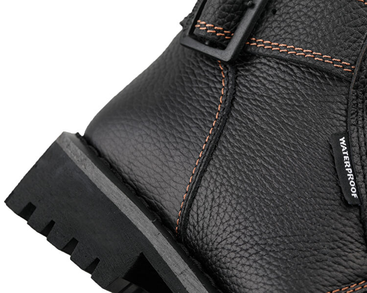 Harley Davidson Kadın Belhaven Wp Siyah 025Z100640-BLACK-DERI