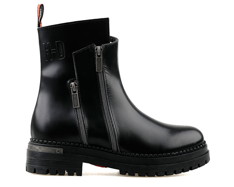 Harley Davidson Kadın 026Z100039 Peking Black Deri Siyah