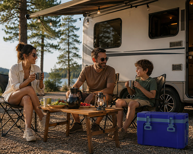 The Easy-Carry Outdoor Cooler 23L