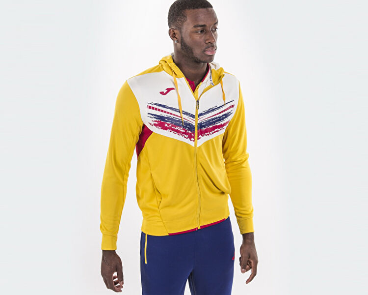 TRACKSUIT TERRA II YELLOW WHITE