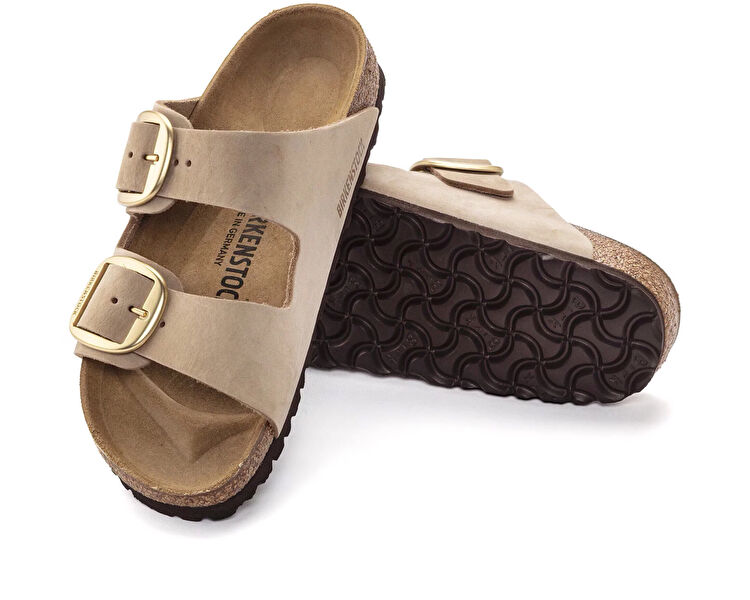 BIRKENSTOCK Kadın ARIZONA BIG BUCKLE NU Kahverengi 1024064-20290