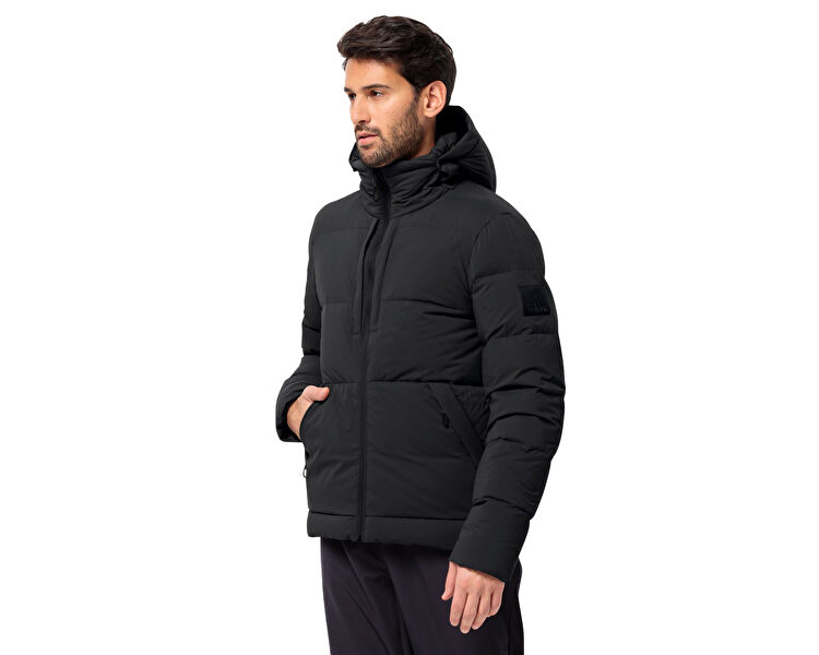 Jack Wolfskin Erkek Wandermood Down Jkt M Siyah 1207311-6000