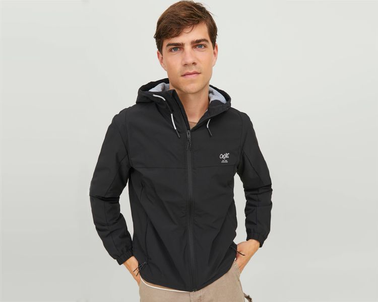 Jack Jones Erkek Jorcamper Siyah 12238877-BLACK