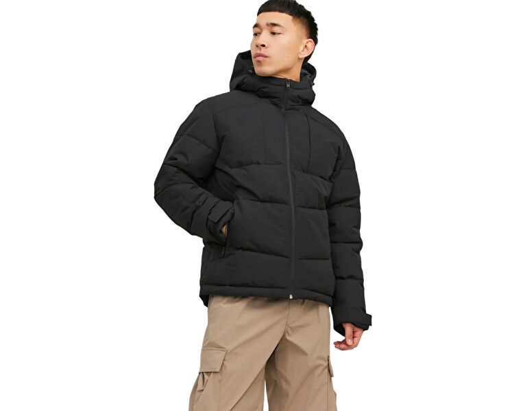 JACK JONES Erkek JCOOTIS PUFFER SN Siyah 12239001-BLACK | Korayspor