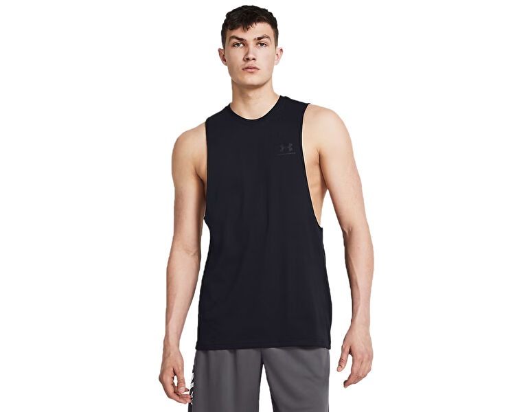 UA LEFT CHEST CUT OFF TANK