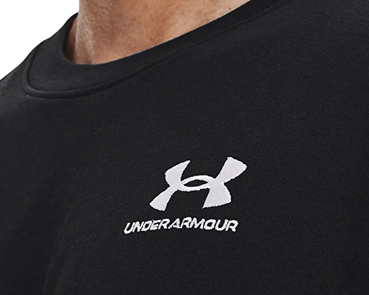 UA M LOGO EMB HEAVYWEIGHT SS
