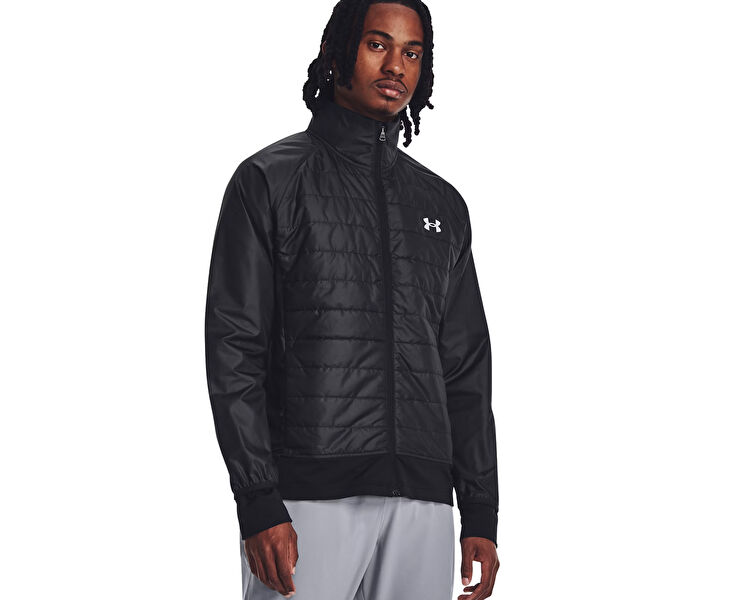 UNDER ARMOUR Erkek UA LAUNCH INSULATED JACKET Siyah 1380868-001