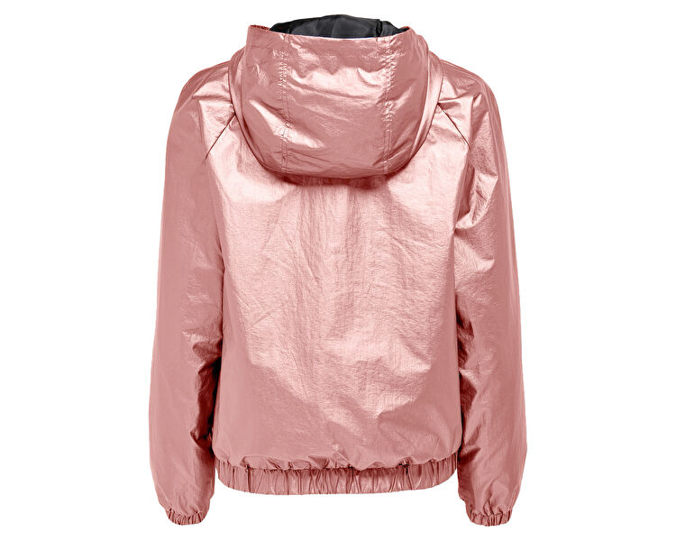 Onlerin Metallic Jacket Otw Rose Smoke